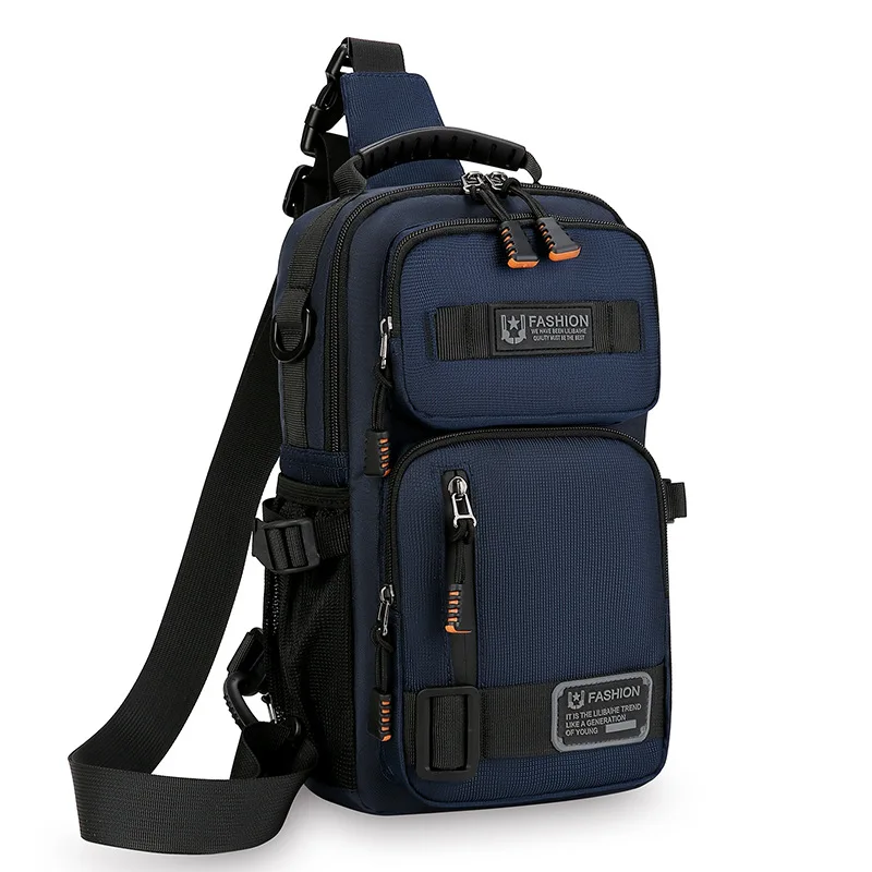 Exceptional Men's Fashion Oxford Casual Crossbody Chest Bag Prestigious
