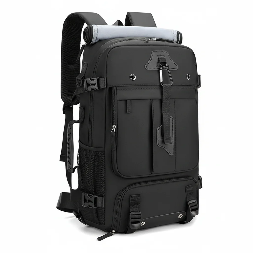 Fashionable Unisex Oxford Large Capacity Outdoor Travel Crossbody Backpack Safe