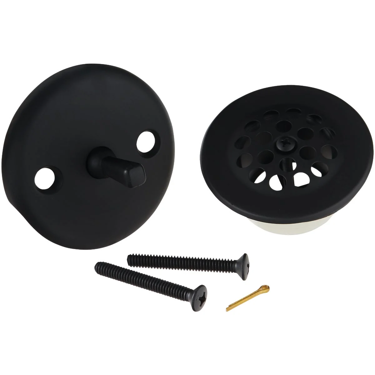 Exceptional Do it Matte Black Trip Lever Bath Drain Trim Kit Eco-Friendly