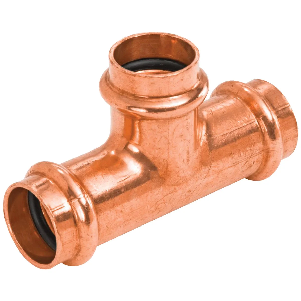 High-Grade NIBCO 3 4 In. x 3 4 In. x 3 4 In. PxPxP Press Copper Tee Durable
