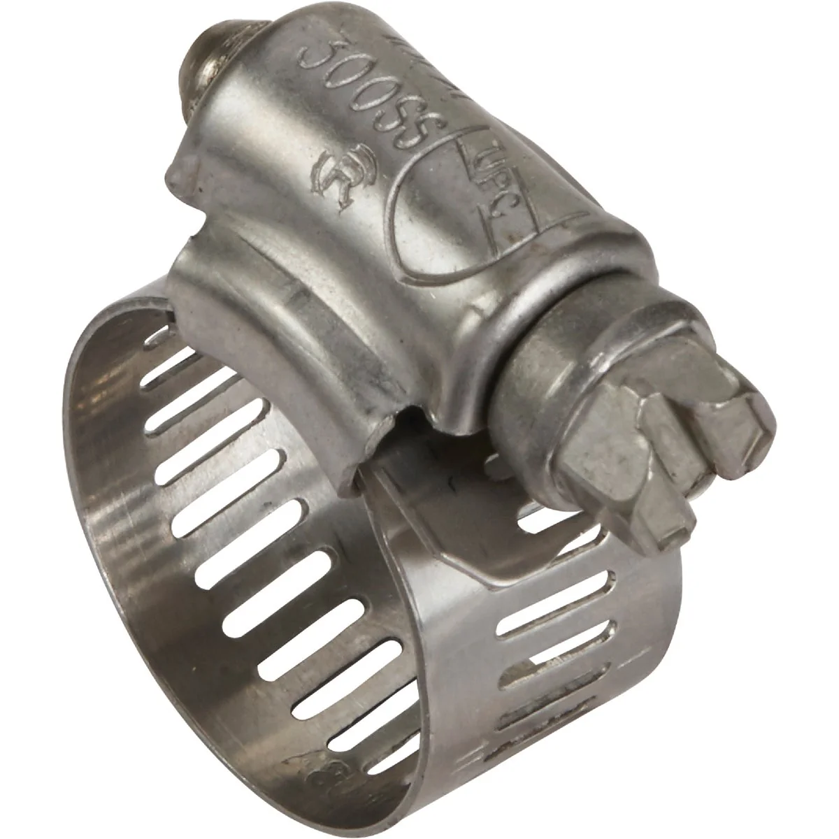 Optimized I 7 16 In. - 1 In. All Stainless Steel Marine-Grade Hose Clamp Reusable