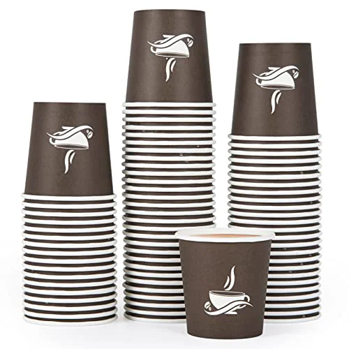 Reusable 500 Pack 4 oz Paper Cups 500 Count Secure