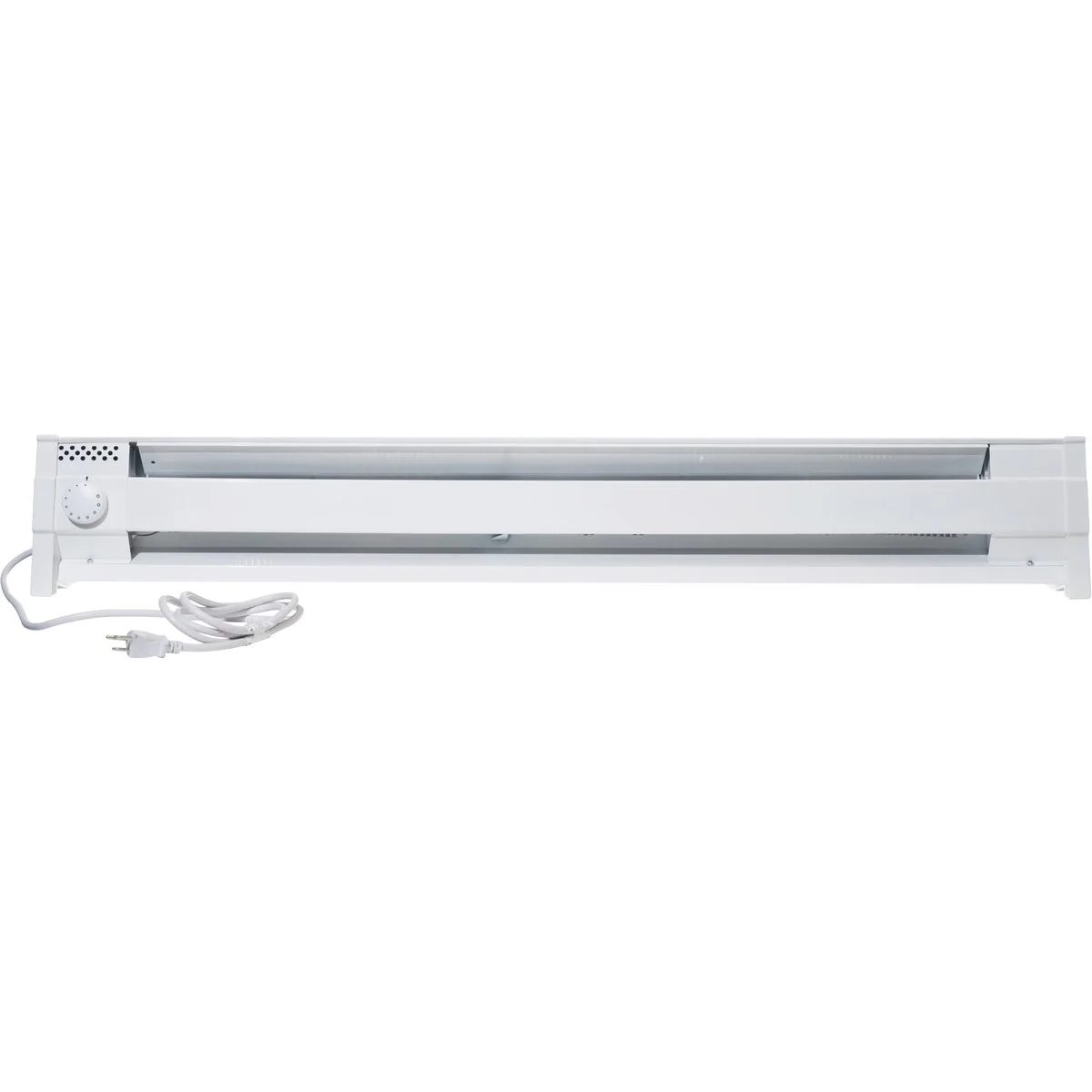 Secure Cadet 49 In. 1500-Watt 120-Volt Portable Electric Baseboard Heater White Efficient