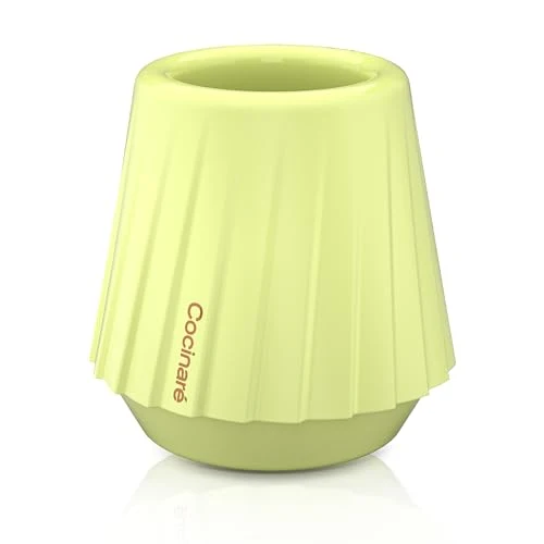 Green KissCup Ceramic Espresso Cup Enhanced