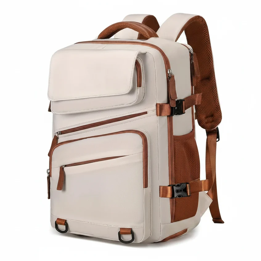 High-Quality Unisex Casual Nylon Large Capacity Laptop Travel Backpack 2521 Exceptional