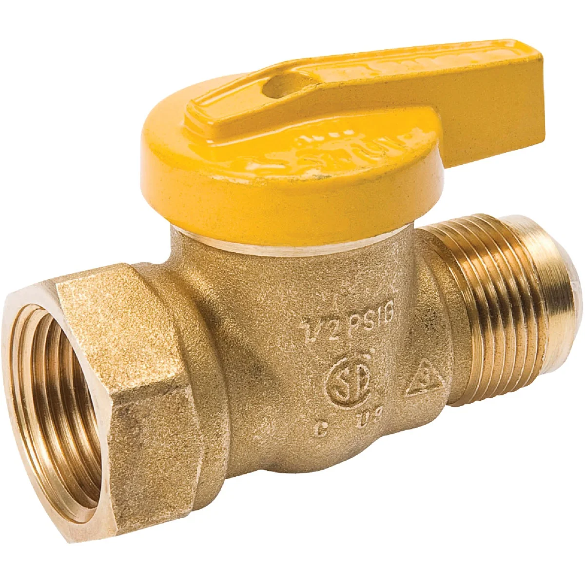 Unique ProLine 15 16 In. F x 3 4 In. FIP Forged Brass Ball Ball Valve Verified