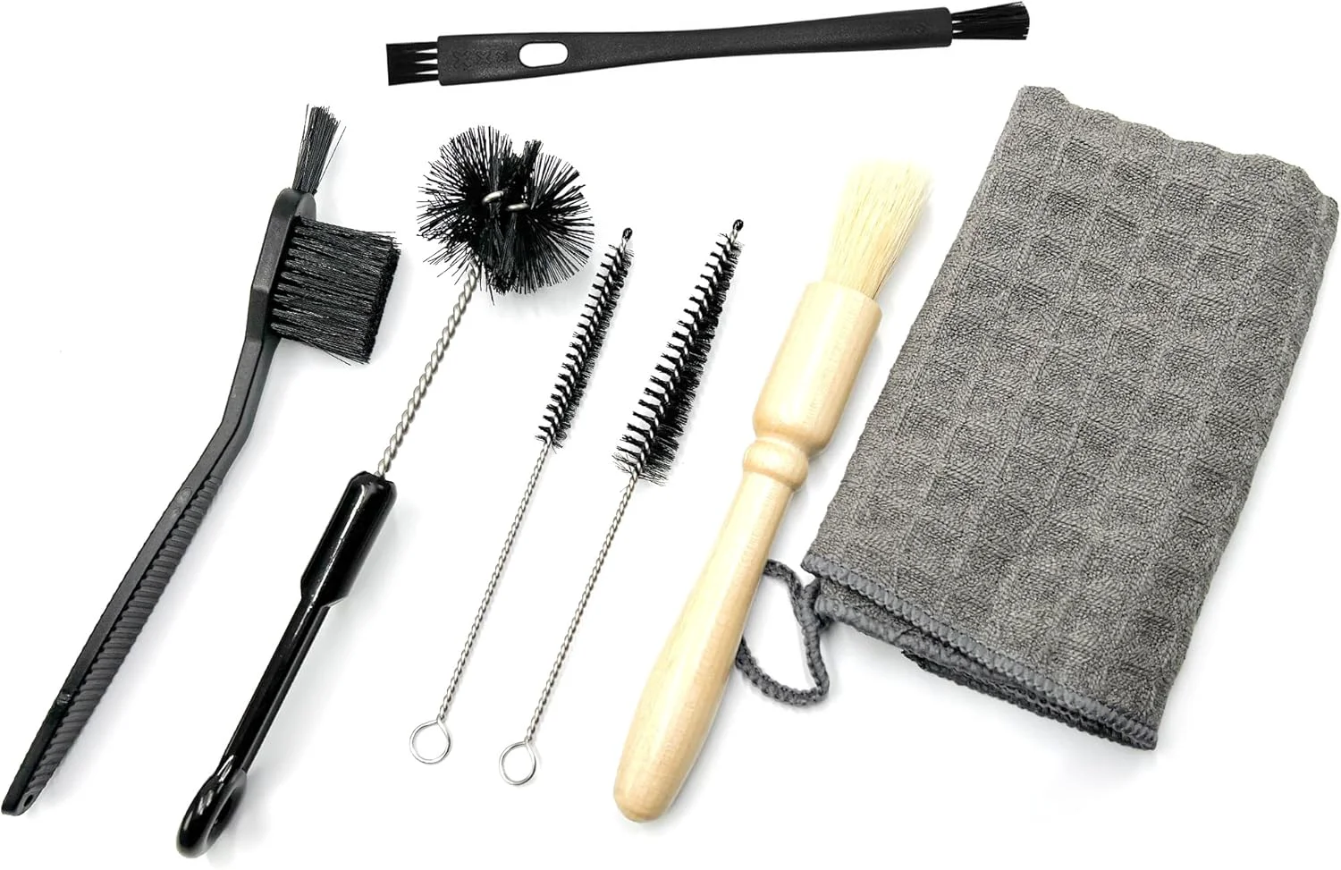 Easy-to-Use The Coffee Brush Cleaning kit is Suitable for Coffee Machine Grinding Machine Cleaning Coffee Pot Cleaning and Powder Cleaning User-Friendly