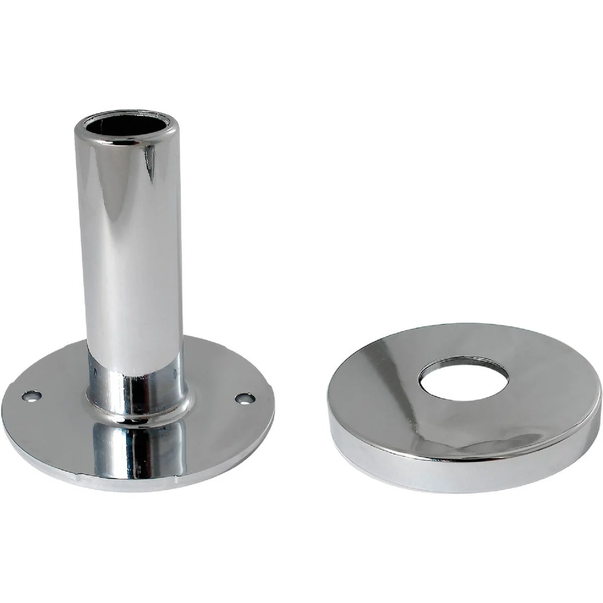 Elite Keeney 1 2 In. Chrome-Plated Pipe Cover Tube and Flange High-Quality