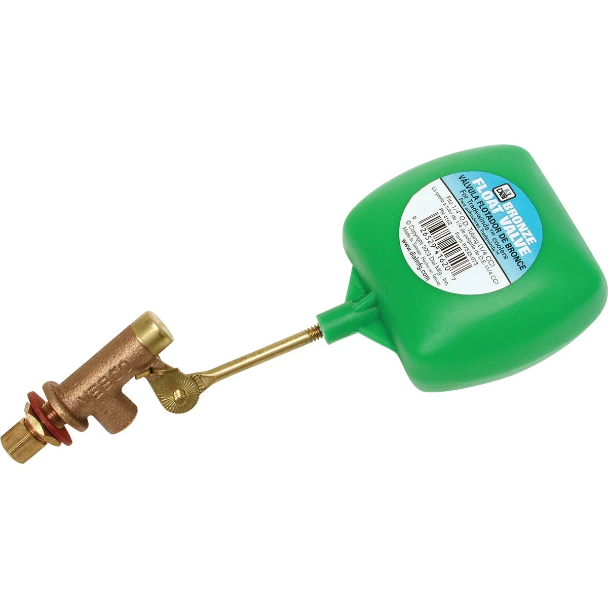 Crafted Dial 1 4 In. Brass Heavy-Duty Evaporative Cooler Valve with 3 In. Arm Enhanced