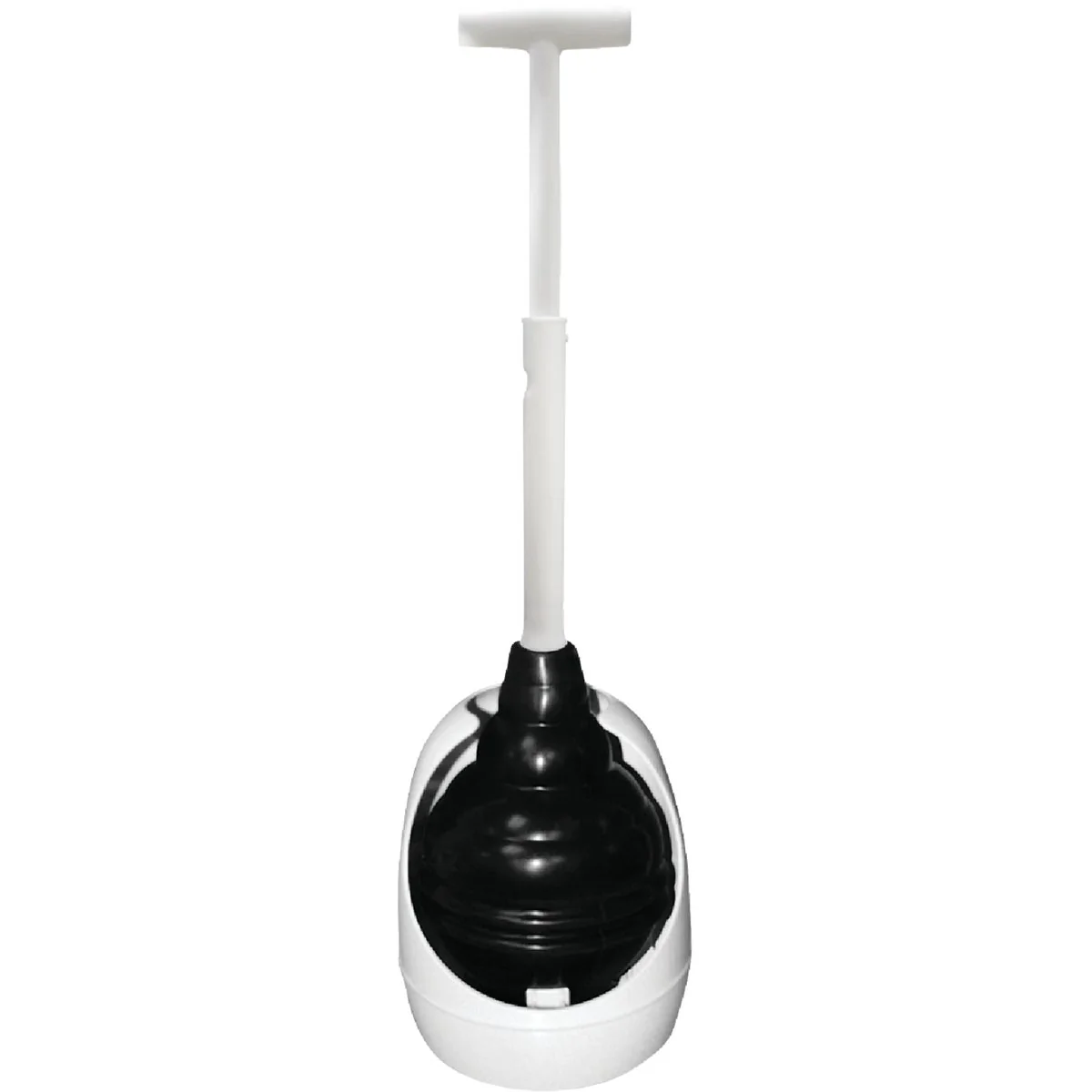 Dependable Korky Beehive Max HideAway Telescoping Plunger with Holder Recyclable
