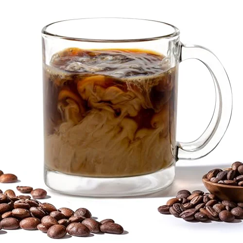 Responsible Glass Coffee Mug Set of 6 6 Count First-Class
