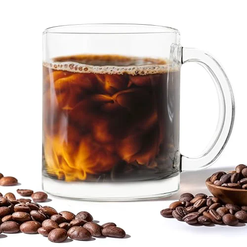 Smart Glass Coffee Mugs 4 Count Expertly Made