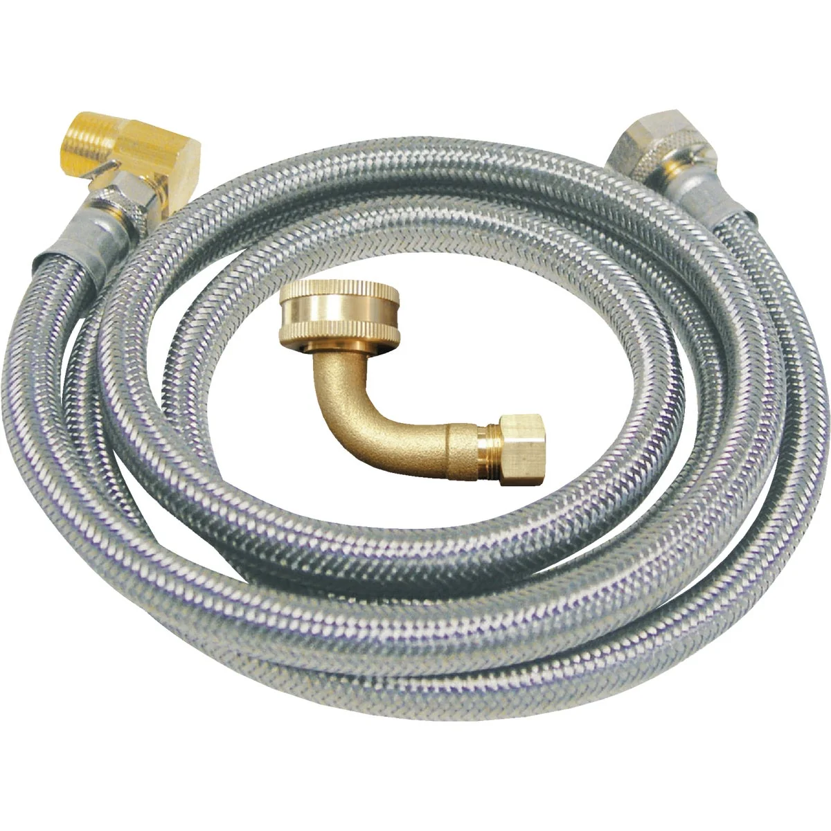 Comfortable B K 3 8 In. x 3 8 In. x 60 In. L Stainless Steel Dishwasher Connector Casual