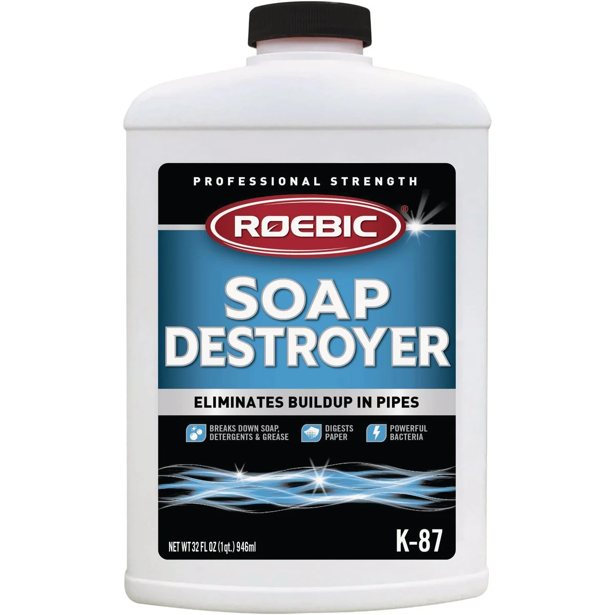 Exceptional Roebic 32 Oz. Soap Destroyer Drain Opener Cleaner Safe