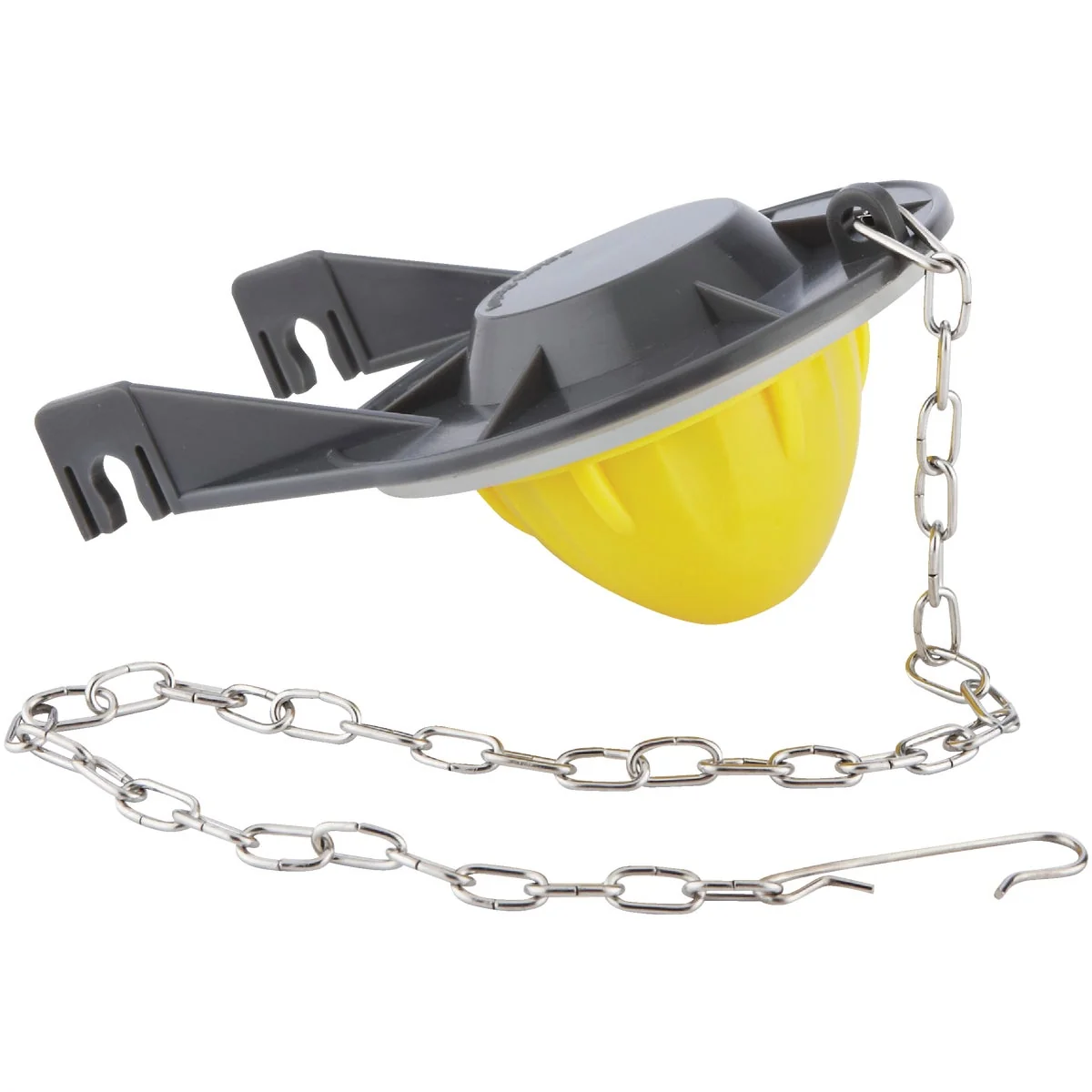 Detailed Do it Fits Kohler Wellworth and Others Rigid Plastic Toilet Flapper with Stainless Steel Chain Versatile