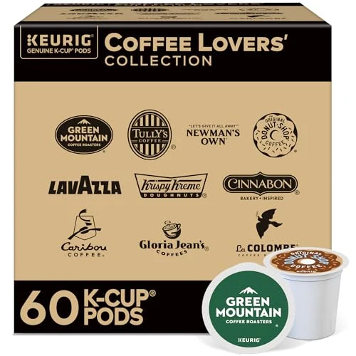 Natural Coffee Lover's Collection Variety Pack 60 Count Practical