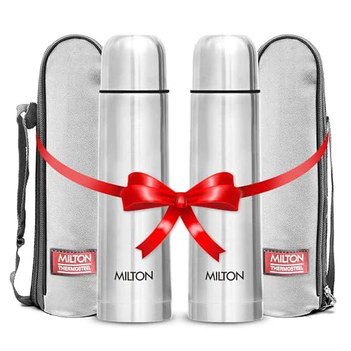 World-Class Flask 34 oz Insulated Water Bottle with Cover 2 Count Comfortable