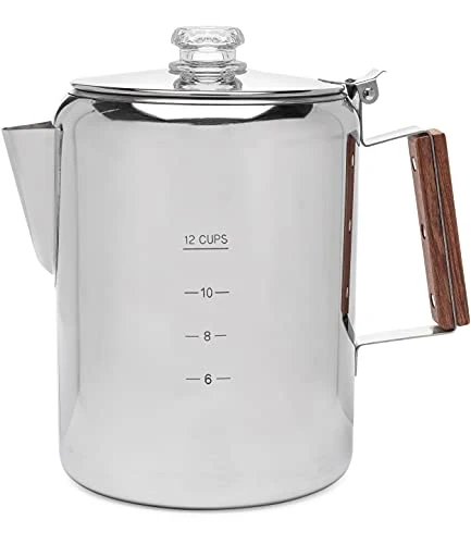 Healthy Bozeman Percolator Coffee Pot 12 Count Fashionable