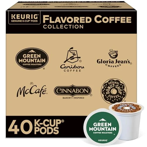 Comfortable Flavored Coffee Variety Pack 40 Count Artisan