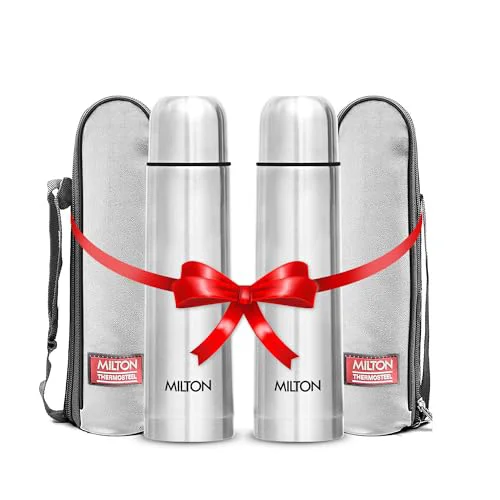 High-Grade Flask 16 oz Insulated Water Bottle with Cover 2 Count Trusted