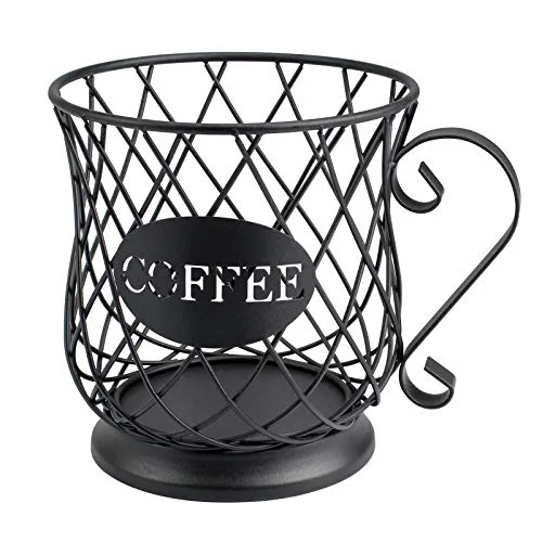 Clean K Cup Holder Coffee Pod Holders for 35 Kcups Keurig Storage Organizer Coffee Bar Accessories for Counter Pure