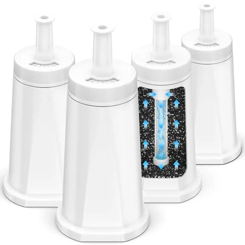 Crafted 4 Pack Water Filter for Breville Barista Touch Espresso Machine Next-Generation