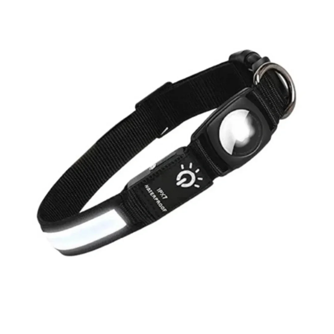 Casual Hehkuva AirTag-kaulapanta koirille User-Friendly