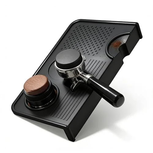 Original Design Espresso Tamping Mat with Portafilter Slot Exceptional