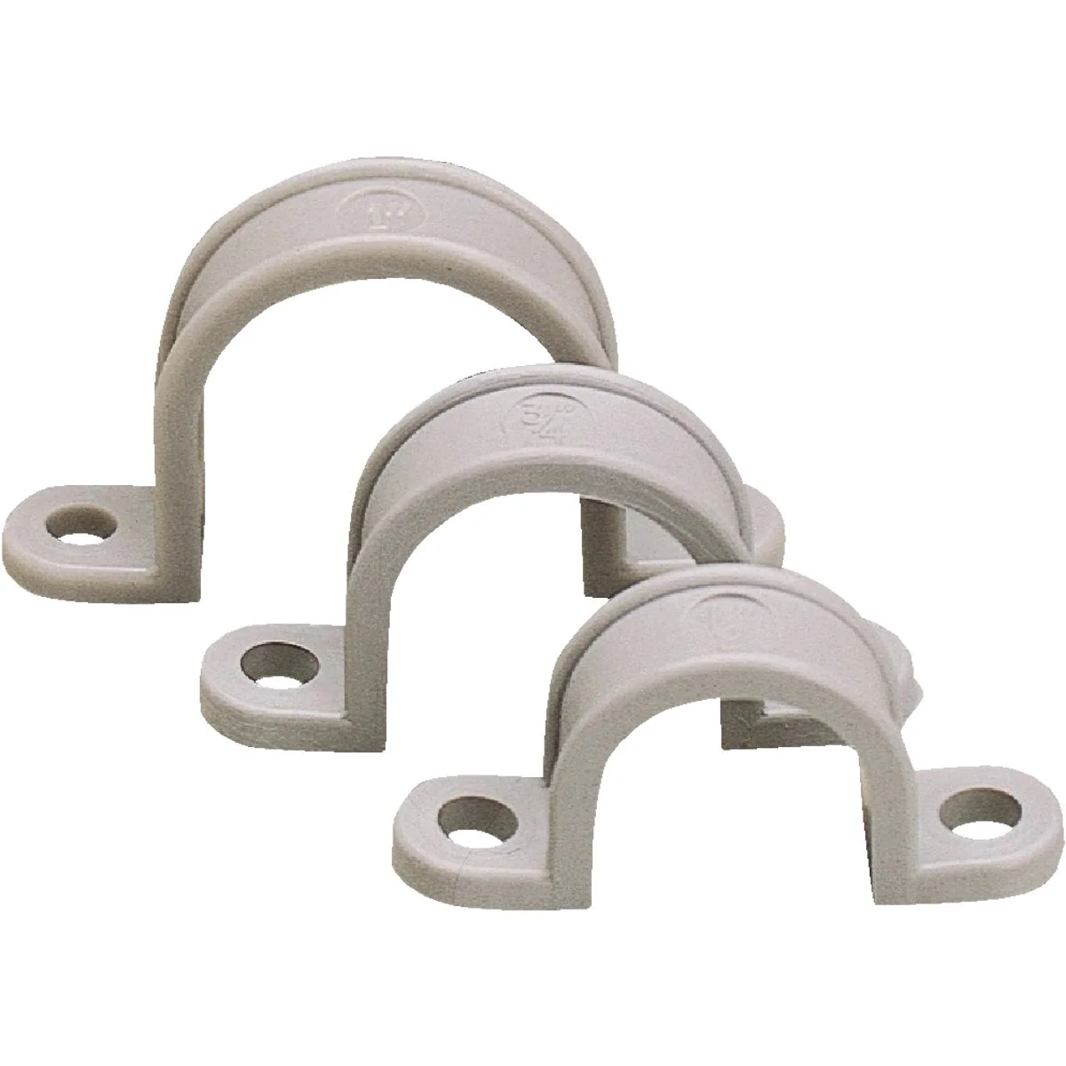 Smooth Gardner Bender 1-1 4 In. Non-Corrosive Plastic Schedule 40 PVC Copper Conduit Strap 10-Pack World-Class