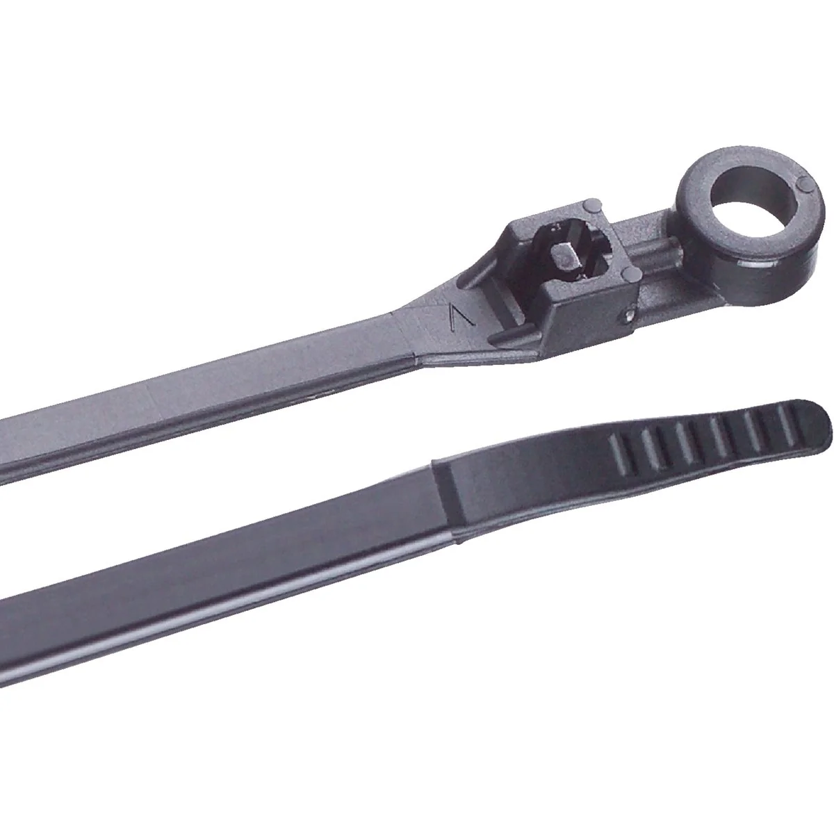 Fine Crafted Gardner Bender 8 In. x 0.17 In. Black Nylon Ultra Violet Mounting Cable Tie 15-Pack Sophisticated