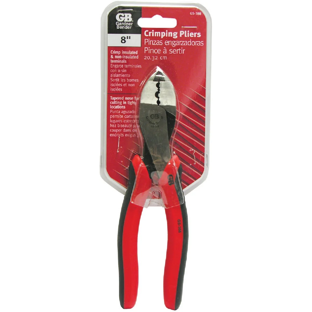 Fast Gardner Bender 8 In. High Carbon Alloy Steel Crimping Tool Pliers Quality