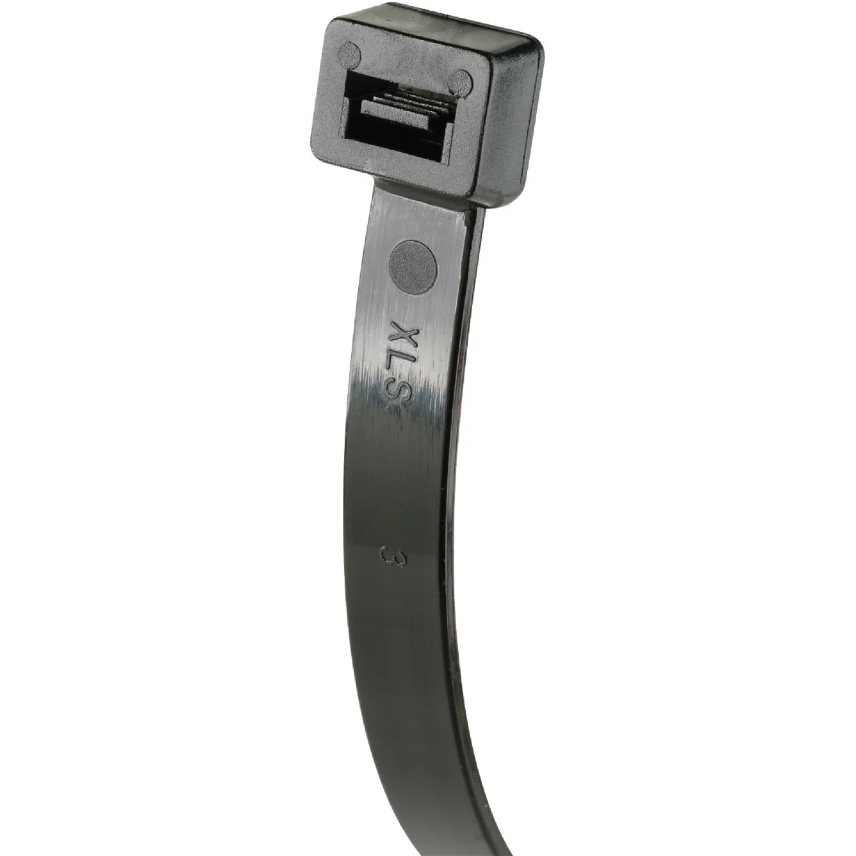 Genuine Gardner Bender 36 In. x 0.35 In. Black Nylon Ultra Violet Heavy-Duty Cable Tie 10-Pack Durable