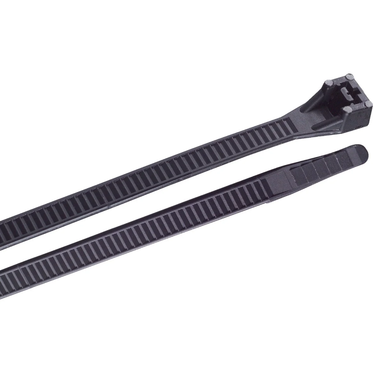 Elegant Gardner Bender 18 In. x 0.35 In. Black Nylon Ultra Violet Heavy-Duty Cable Tie 10-Pack Trusted
