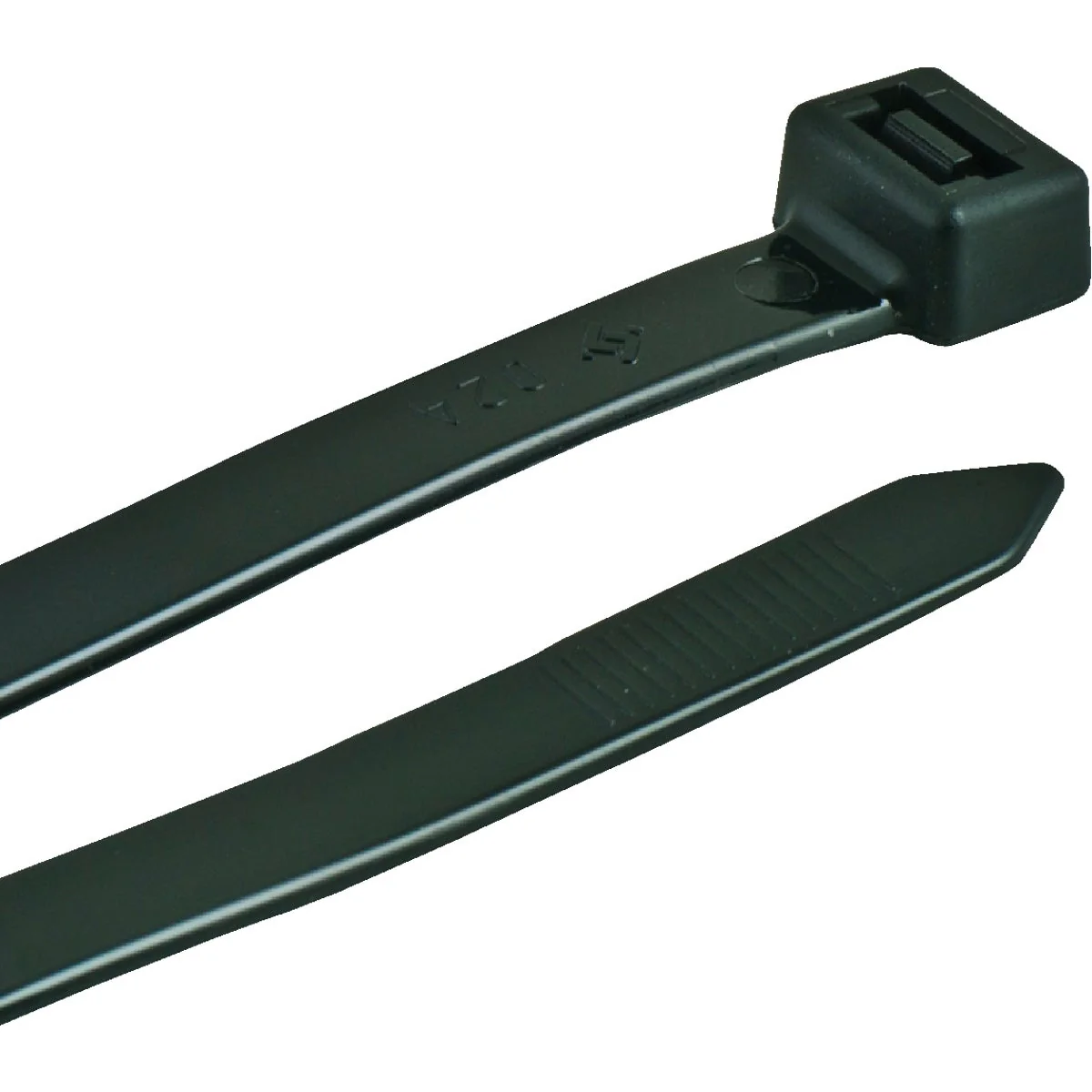 Easy-to-Use Gardner Bender 48 In. x 0.35 In. Black Nylon Ultra Violet Heavy-Duty Cable Tie 10-Pack Elite