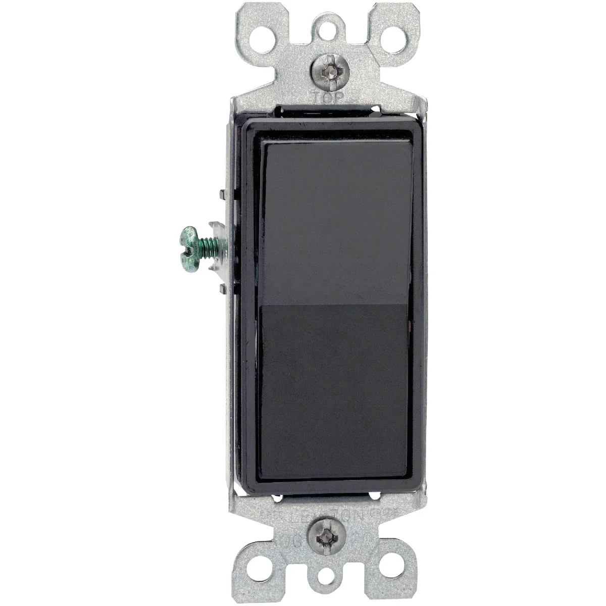 Healthy Leviton Decora Residential Grade 15 Amp Rocker Single Pole Switch Black Trusted