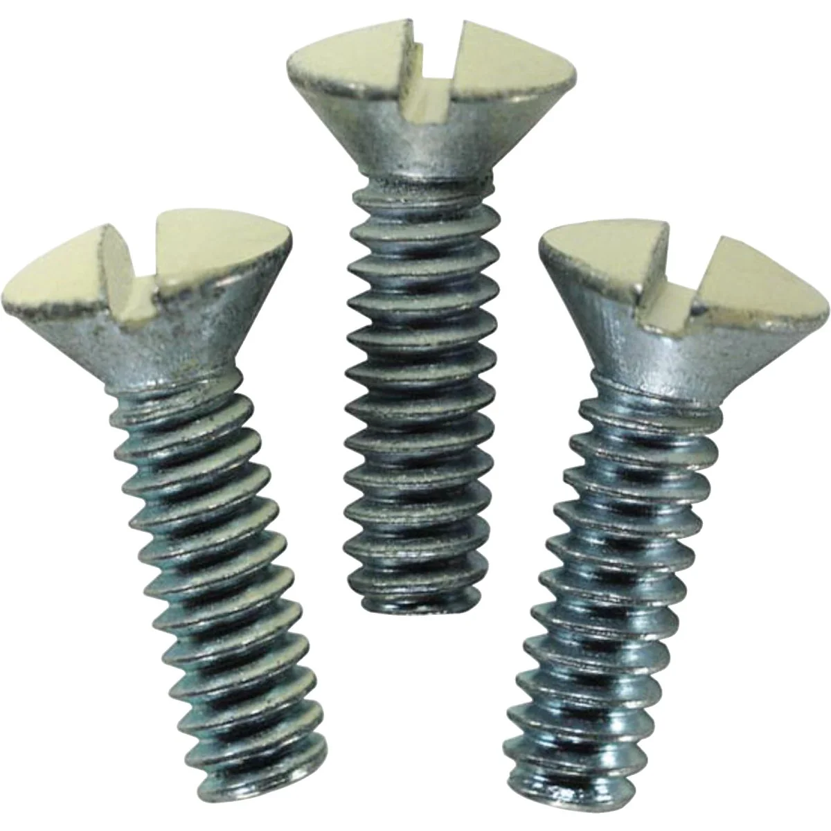 Lightweight Leviton Ivory 1 2 In. Metal Wall Plate Screw 20-Pack Versatile
