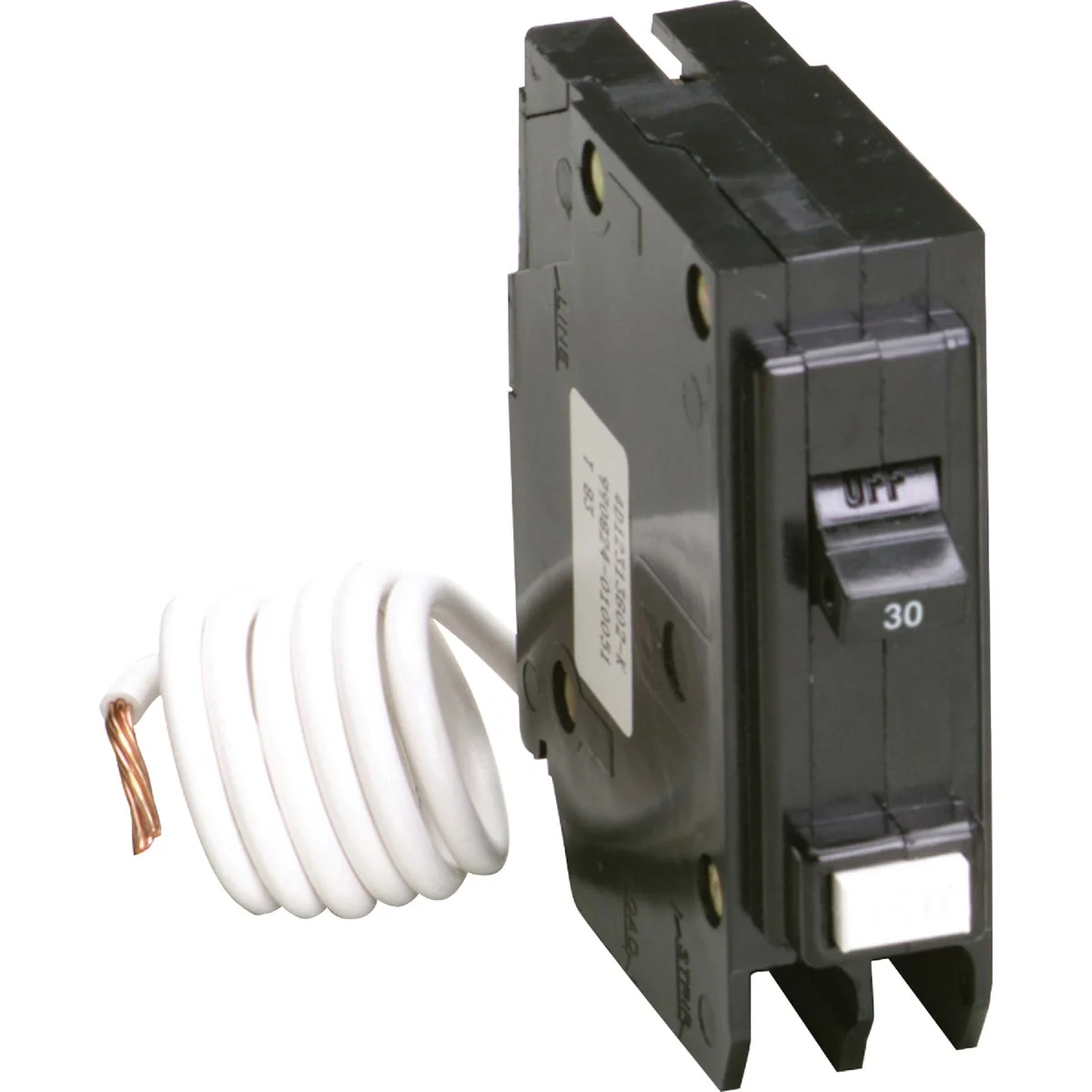 Proven Eaton BR 30A Single-Pole Self Test GFCI Breaker Green