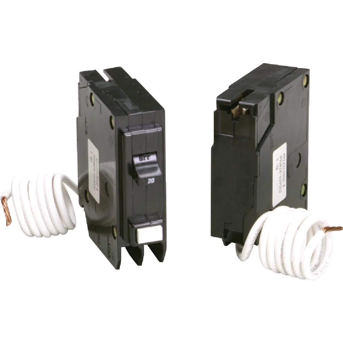 Organic Eaton BR 20A Single-Pole Self Test GFCI Breaker First-Class