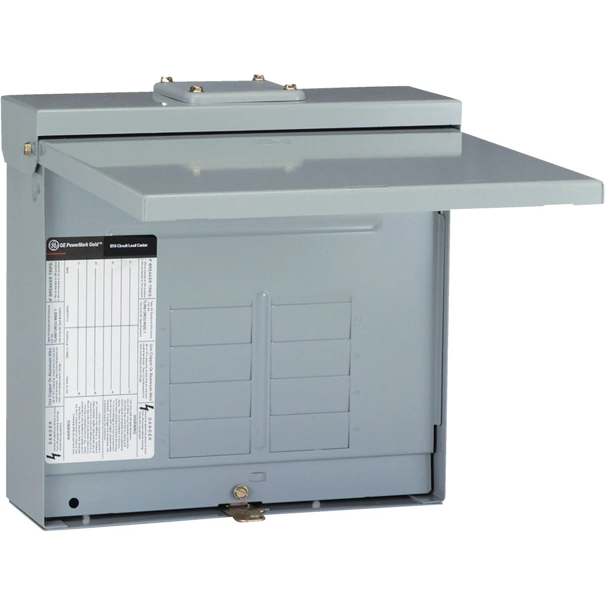 Relaxed GE PowerMark Gold 125A 8-Space 16-Pole Outdoor Main Lug Load Center Crafted
