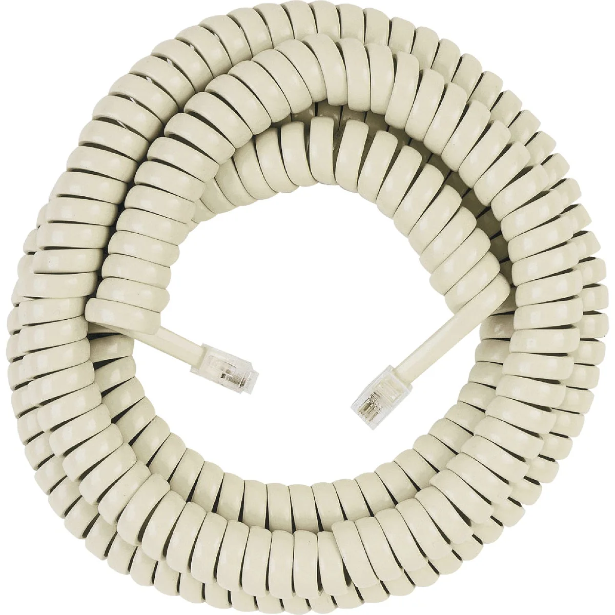 Solid RCA 25 Ft. Almond Phone Cord Organic