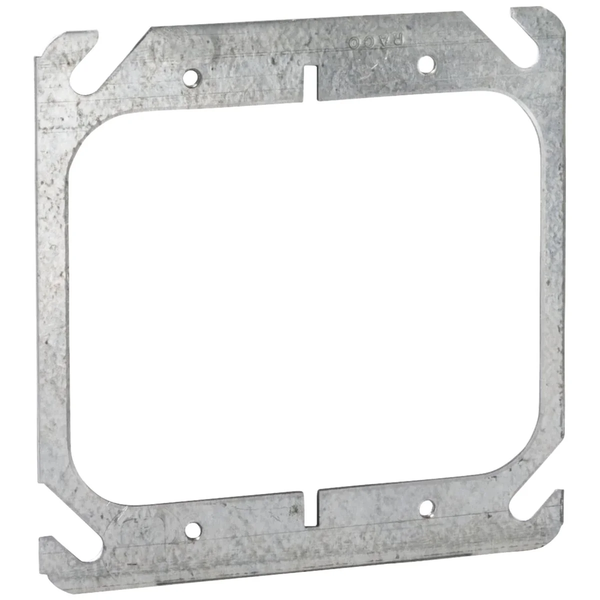 Pure Raco Flat 2-Device Combination 4 In. x 4 In. Square Device Cover Fine