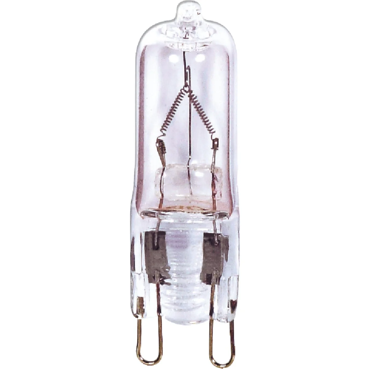 Original Design Satco 75W 120V Clear Double Loop Base T4 Halogen Special Purpose Light Bulb Reusable