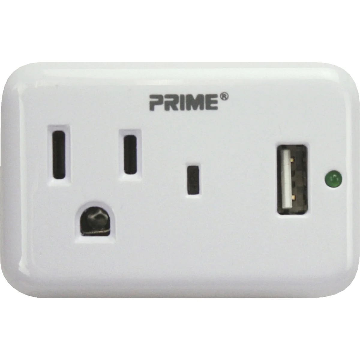 Sustainable Prime Wire Cable 1 Power 1 USB White Wall Charger Fine