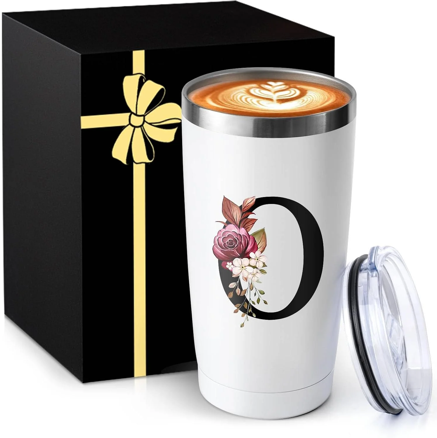 Pure 20 Oz Insulated Coffee Cup Stainless Car Water Mug Steel Leackproof Heavy Large Taza Cafe Travel Essentials Accessories Camping Gear Road Trip Must Haves RV Necessities Backpacking Gadget Hiking Stuff Modern