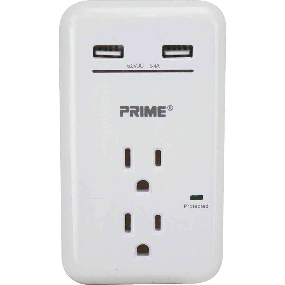 Sustainable Prime Wire Cable 2 Power 2 USB White Wall Charger World-Class
