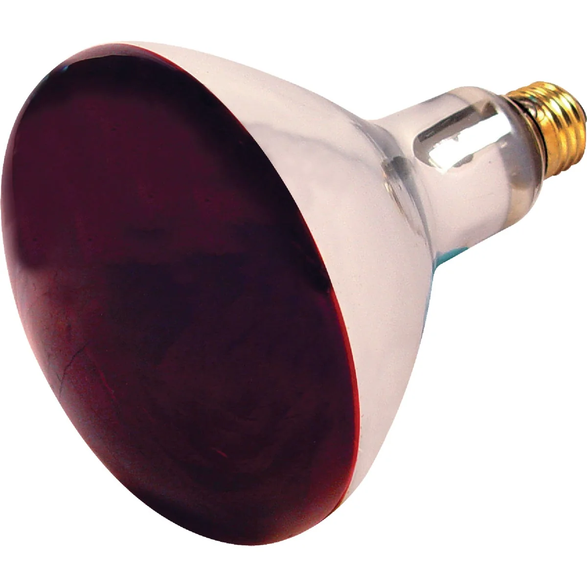 Sophisticated Satco 250W Red Medium Base R40 Incandescent Heat Light Bulb Traditional