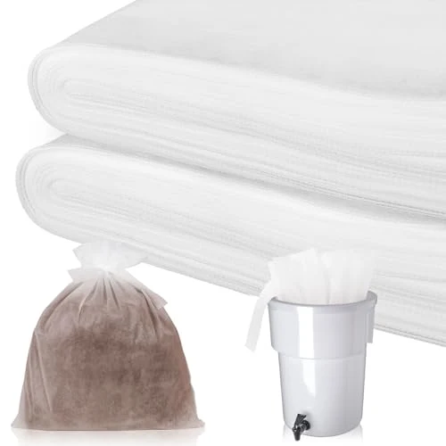 Quality 50 Piese Cold Brew Coffee Filters with Drawstring Fine