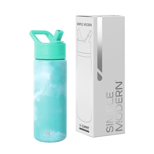 Premium Material Insulated Water Bottle with Straw Refined