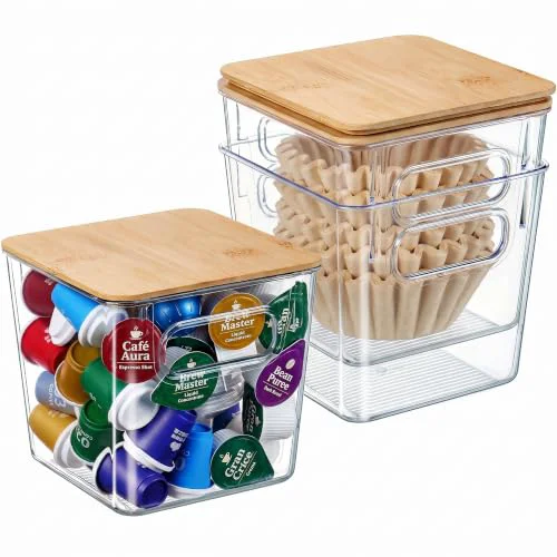 Consistent Coffee Pod Holder K Cup Organizer 3 Count Flexible