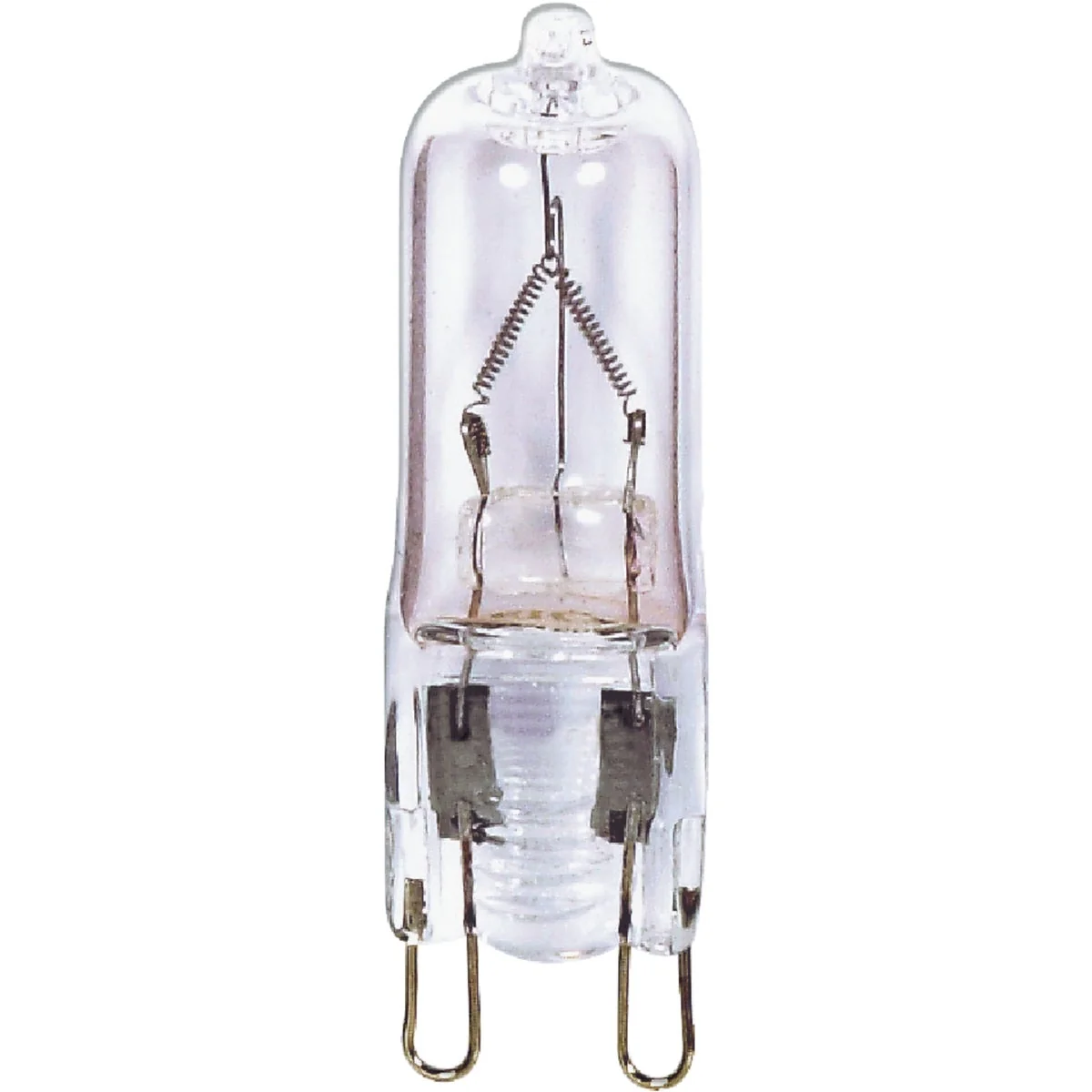 Advanced Satco 50W 120V Clear Double Loop Base T4 Halogen Special Purpose Light Bulb Healthy